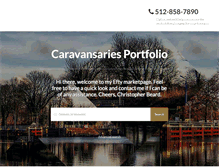 Tablet Screenshot of caravansaries.com